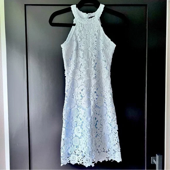 💚Lulu’s light blue sleeveless dress size XS - Picture 1 of 9